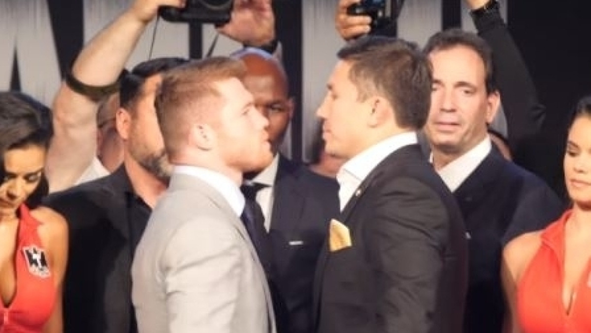 Головкин и Альварес провели дуэль взглядов