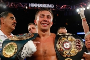 Фотография к новости: Головкин признан лучшим боксером в мире