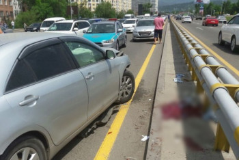 Фотография к новости: В Алматы по факту страшного ДТП на аль-Фараби возбуждено уголовное дело