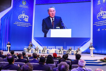 Фотография к новости: Н.Назарбаев заявил о необходимости трансформировать мировую финансовую архитектуру 