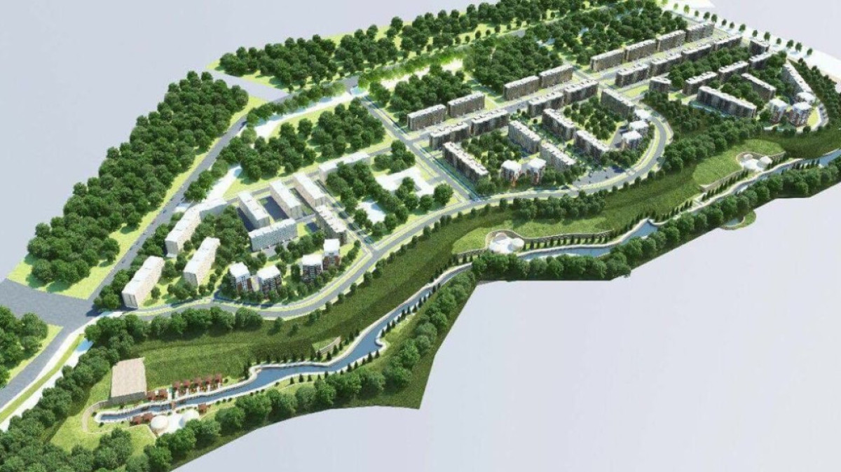 В Шымкенте у истоков реки Кошкараты построят новый микрорайон