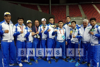 Казахстанский боксер завоевал еще одно золото Исламиады