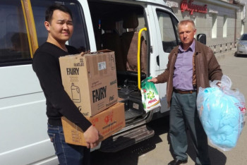 Фотография к новости: Кокшетауцы собрали пострадавшим от паводков 70 млн тенге