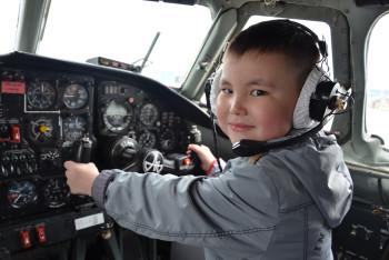 В столичной авиационной базе состоялся «День открытых дверей»