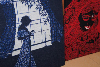 Мастерица из Сатпаева наладила производство самотканых картин