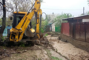 Республиканский аварийно-спасательный отряд задействован в борьбе с подтоплением в Жетысу