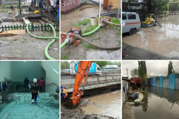 Больше всего затопило Алатауский и Наурызбайский районы Алматы