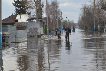 Фотография к новости: В Северном Казахстане затопило больше 170 домов