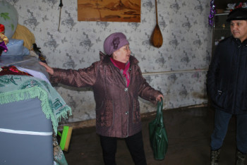 Сандыктауский район: 280 подтопленных домов, около 700 человек эвакуированы