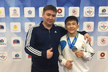 Борец из Степногорска стал чемпионом РК