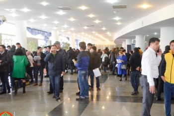 В Астане к открытию здания вокзала прошла ярмарка вакансий