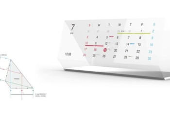 Фотография к новости: В Японии создали прототип «умного» настенного календаря