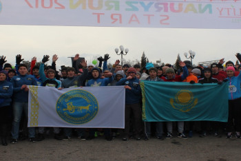 В Алматы состоялся первый весенний забег Nauryz Run