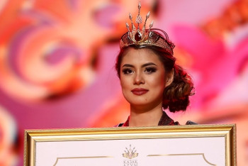 Фотография к новости: Титул «Қазақ аруы-2017» завоевала Нургуль Асанова из Западно-Казахстанской области 