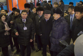 Сагинтаев ознакомился с ходом реконструкции системы теплоснабжения Семея