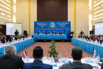 Фотография к новости: Ислам Абишев стал президентом всемирной федерации «Қазақ күресi»