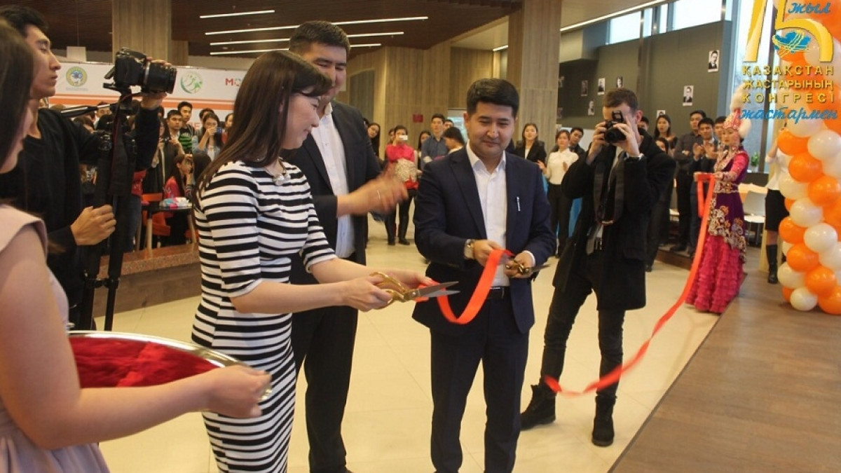  пресс-служба Конгресса молодежи Алматы и Альянс студентов Алматы