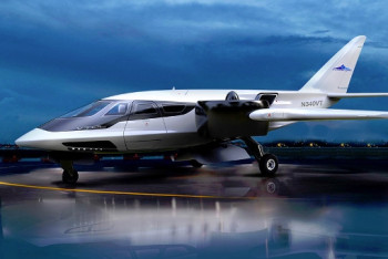 Фотография к новости: В США создадут гибридный самолет с вертикальным взлетом