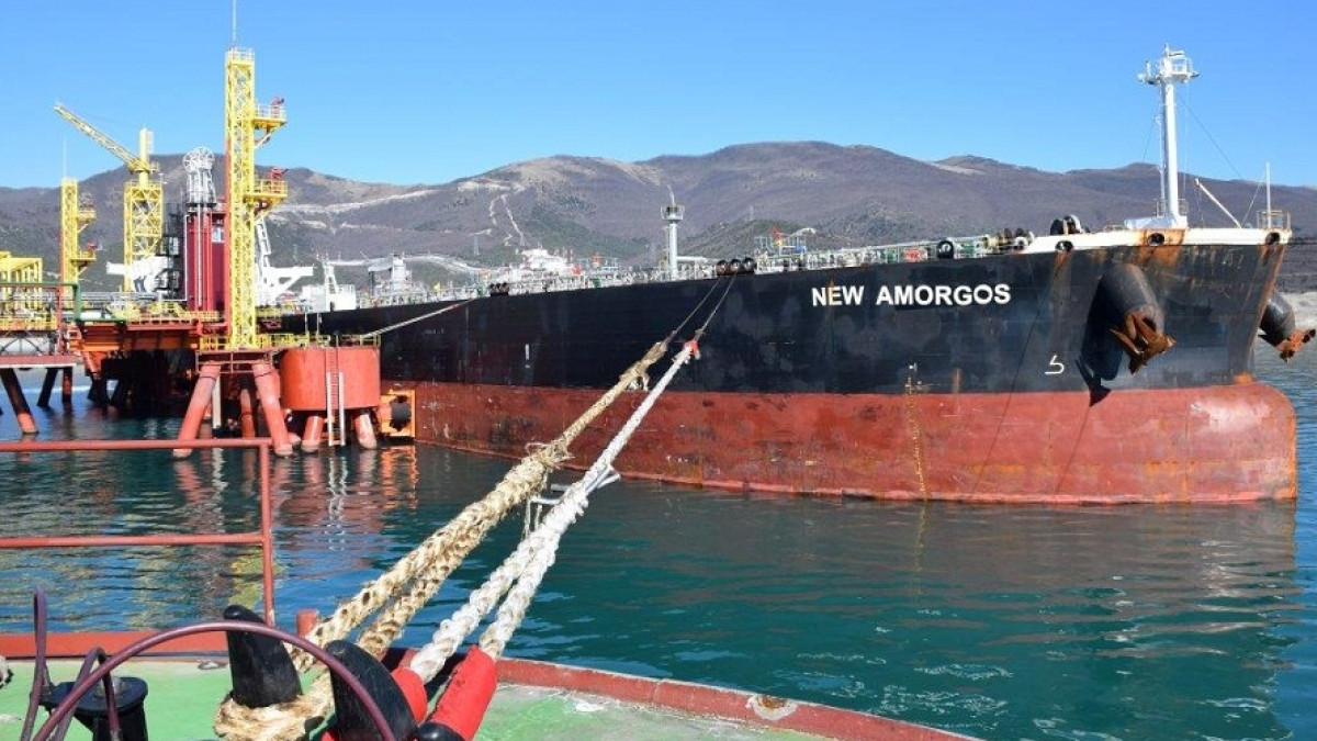 Отгружена первая партия кашаганской нефти