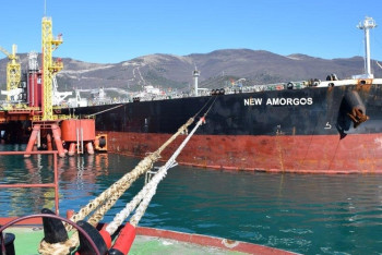 Отгружена первая партия кашаганской нефти