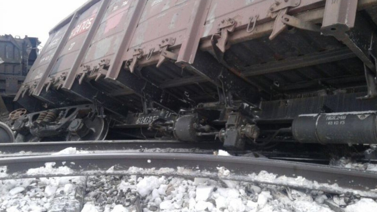 В Павлодарской области движение после ж/д аварии возобновлено