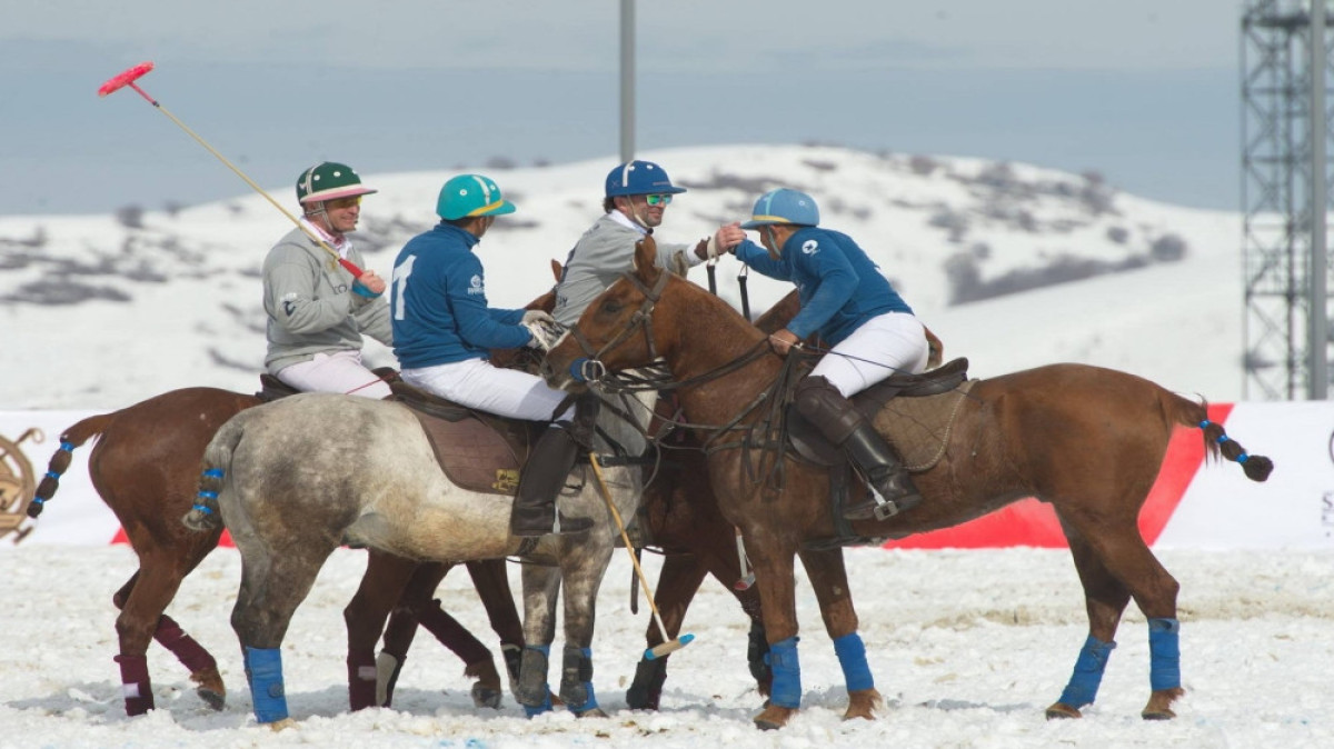 На международном турнире по конному поло победила команда «Astana Polo Club»