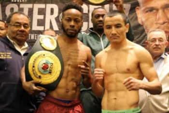 Фотография к новости: Боксер Жанат Жакиянов завтра в США поборется за двойной титул чемпиона мира 