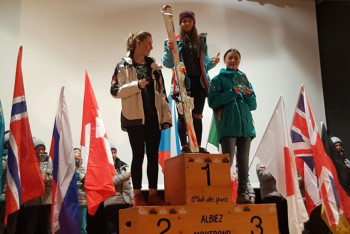 Фотография к новости: Казахстанка на этапе Кубка Европы завоевала несколько призовых мест