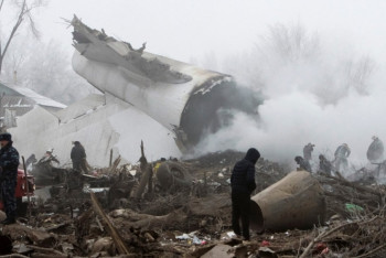Фотография к новости: Комиссия МАК: Все системы разбившегося под Бишкеком самолета были исправны