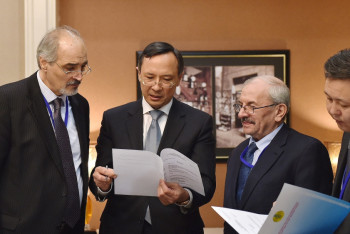 Фотография к новости: Министр иностранных дел РК обсудил с делегацией Сирии предстоящие переговоры в Астане