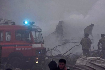 Фотография к новости: Аэропорт «Манас» возобновил работу после крушения самолета