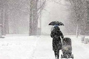 Фотография к новости: В северной и восточной части Казахстана по-прежнему снег и метель