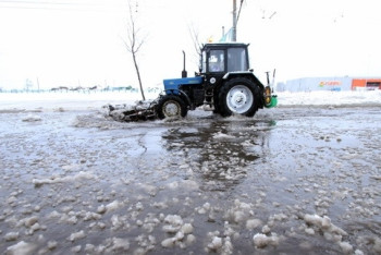 Фотография к новости: Улицы Кокшетау затопило водой (ВИДЕО)
