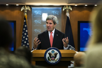 Фотография к новости: Джон Керри: Америка поддерживает переговоры по Сирии в Астане