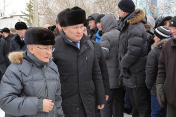 В Шахане похоронили погибших в результате обрушения дома