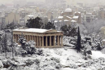 Фотография к новости: На Грецию обрушились снегопады (ФОТО, ВИДЕО)