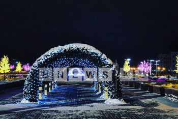 Фотография к новости: В Уральске новогоднее оформление города возложили на плечи бизнесменов