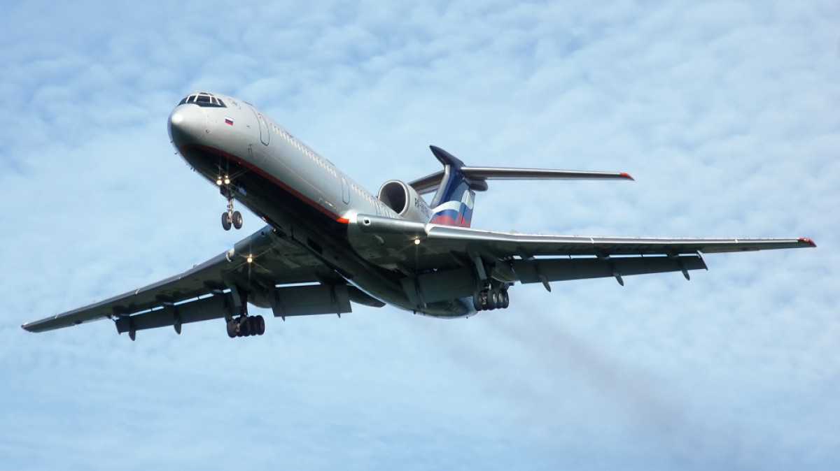 Пропавший самолет Ту-154 упал в Черное море