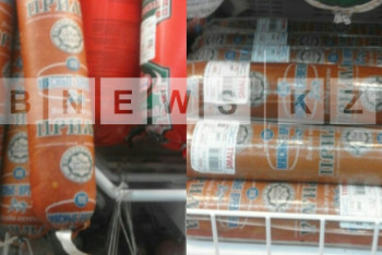 Фотография к новости: Жители Кокшетау находят в колбасе птичьи перья (ВИДЕО)