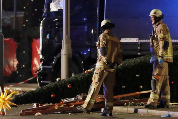 Фотография к новости: Власти Германии назвали произошедшее в Берлине терактом