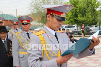 Фотография к новости: В кызылординской полиции служат 88 ровесников независимости Казахстана (ФОТО)