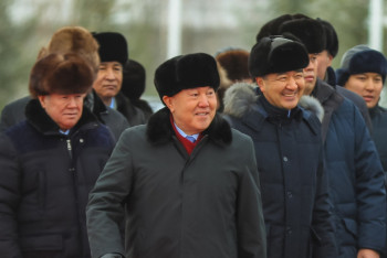 Фотография к новости: Президент открыл монумент в честь 25-летия независимости Казахстана (ФОТО)