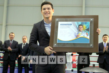 Фотография к новости: Данияр Елеусинов принял участие в открытие Дворца школьников и молодежи в Уральске (ФОТО)