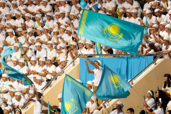 Фотография к новости: Нурсултан Назарбаев призвал молодежь Казахстана трудиться честно