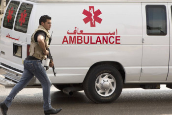 Фотография к новости: В Каире при взрыве у туристического автобуса пострадали 17 человек