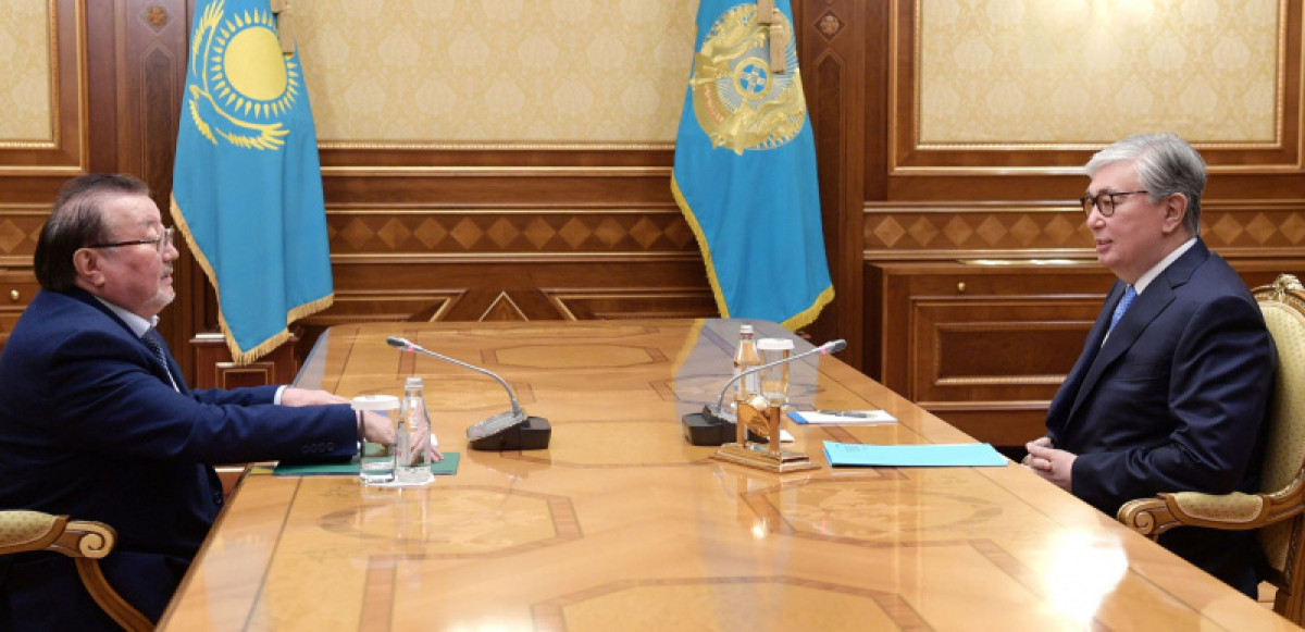 Касым-Жомарт Токаев принял председателя Союза писателей