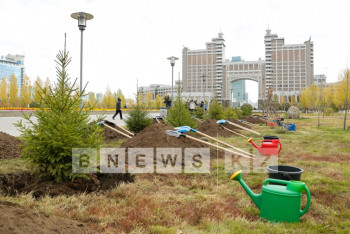 Фотография к новости: В  столичном «Парке влюбленных» появилась олимпийская «Аллея чемпионов» (ФОТО, ВИДЕО)