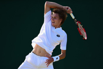 Фотография к новости: Александр Бублик стартовал с победы на "Ролан Гаррос"