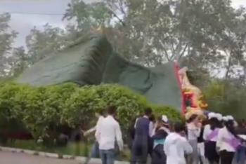 КЧС: Запрета на эксплуатацию перевернувшегося в Караганде батута не было 