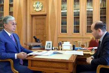 Фотография к новости: Генпрокурор РК отчитался перед Президентом о снижении уровня преступности